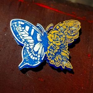 Resin butterfly
